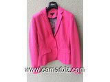 Blazer / Veste à boutons rose foncé T42 9.990 F CFA (VB0002) - 20175