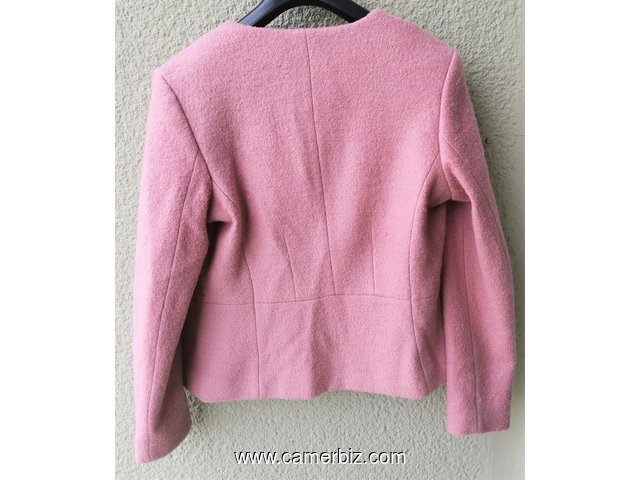 Blazer / Veste à boutons rose T42 9.990 F CFA (VB0003) - 20176