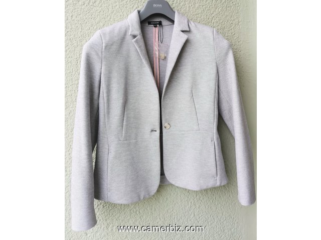 Blazer / Veste à boutons gris T42 9.990 F CFA (VB0004) - 20177