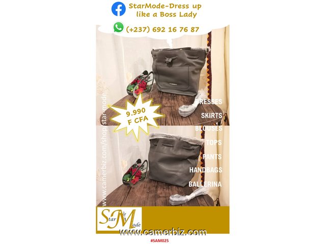 Sac class gris foncé 9.990 F CFA (SAM025) - 20178