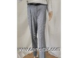 Pantalon chic noir pointillé blanc T42 6.990 F CFA (P0004) - 20187