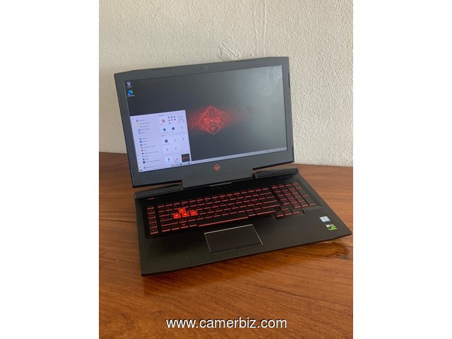 LAPTOP GAMING  HP OMEN CORE I7 7ÈME GÉNÉRATION 256GB SSD + 1TERA/16GB DDR4 PROC 2.80GHZ ECRAN 17.3"  - 20350