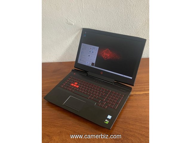 LAPTOP GAMING  HP OMEN CORE I7 7ÈME GÉNÉRATION 256GB SSD + 1TERA/16GB DDR4 PROC 2.80GHZ ECRAN 17.3"  - 20350