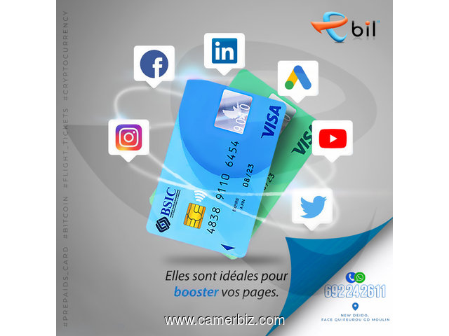 CARTE VISA PREPAYEE BSIC - 20363