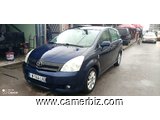 4,700,000FCFA-TOYOTA COROLLA VERSO-VERSION 2005-OCCASION D’ALLEMAGNE-EN 7PLACES-FULL OPTION - 20849