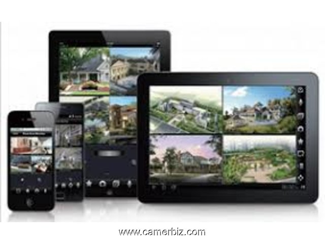 KIT 4 CAMERAS DE SURVEILLANCE  - 21799