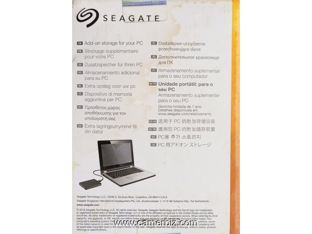 Disque dur externe neuf 2 Téras - 22798