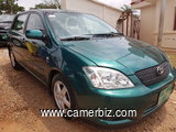 NirousAuto 2004 Toyota Corolla   Full Option Manual a   Vendre. - 2291