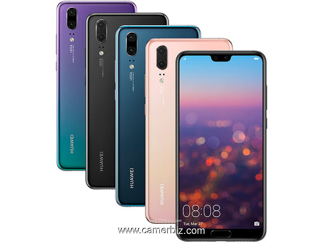 HUAWEI P20 128Go/4Go RAM - Neuf Complet - Yaoundé - Douala - Prix Cameroun  - 23116