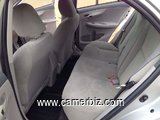 NirousAuto  Toyota Corolla S MODEL 2010 Full Option Automatique  A Vendre - 2318