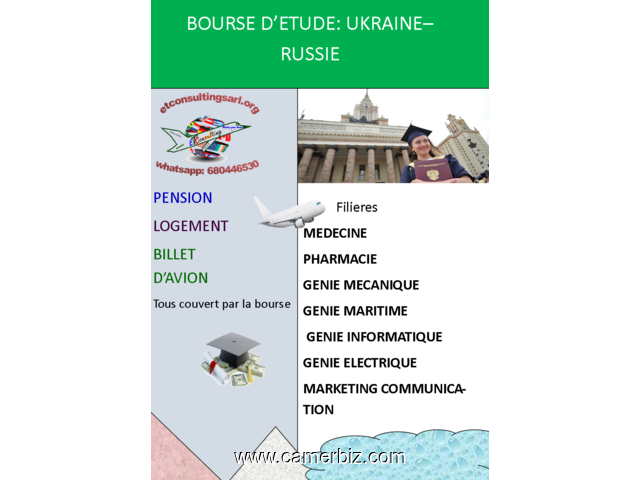 bourse d'etude: UKRAINE et RUSSIE - 2343