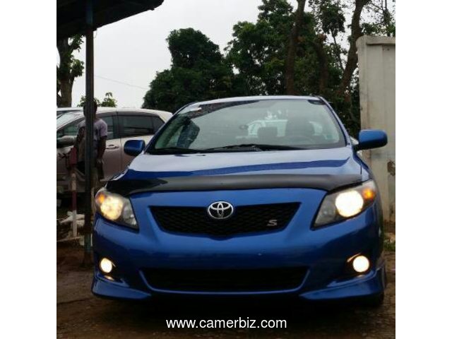 NirousAuto Toyota Corolla S MODEL 2010 Full Option Manuelle A Vendre - 2391