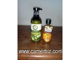 Lait de toilette a l'huile d'olive et gommage