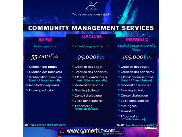 Communication / Marketing / Création / Distribution Digitale Et Community Management. - 24241