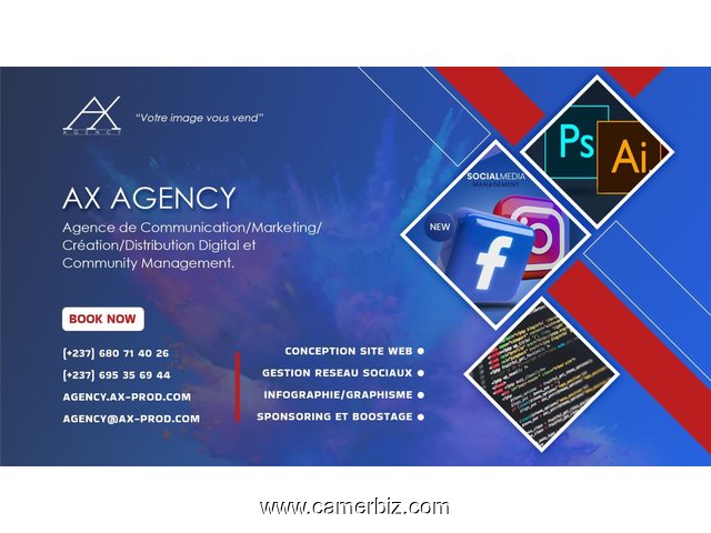 Communication / Marketing / Création / Distribution Digitale Et Community Management. - 24241