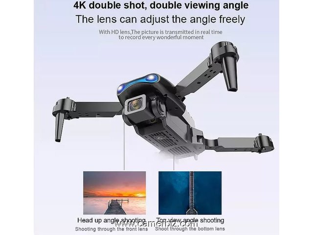 Drone amateur et enfants E68, avec 2 Cameras - 2 Batteries - 24265