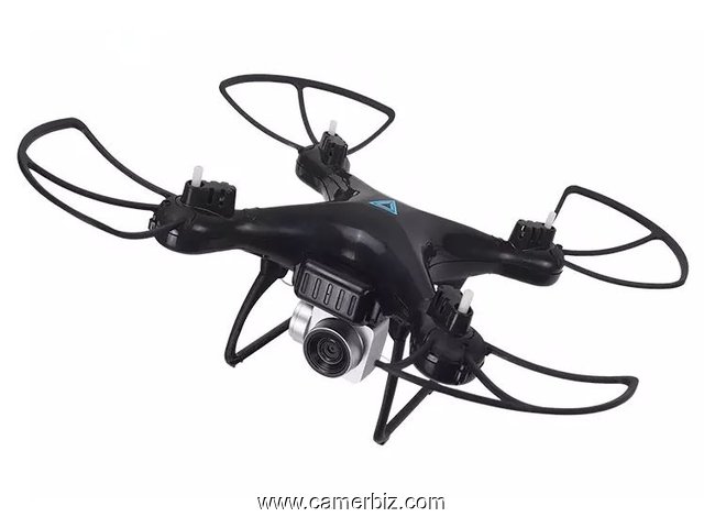 Drone amateur et enfants, quadrirotor avec Camera WIFI - 2 Batteries  - 24268