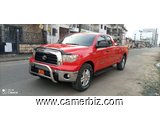 8,800,000FCFA- PICKUP-TOYOTA TUNDRA 4X4WD  VERSION 2008-DOUBLE CABINE-FULL OPTION - 25086