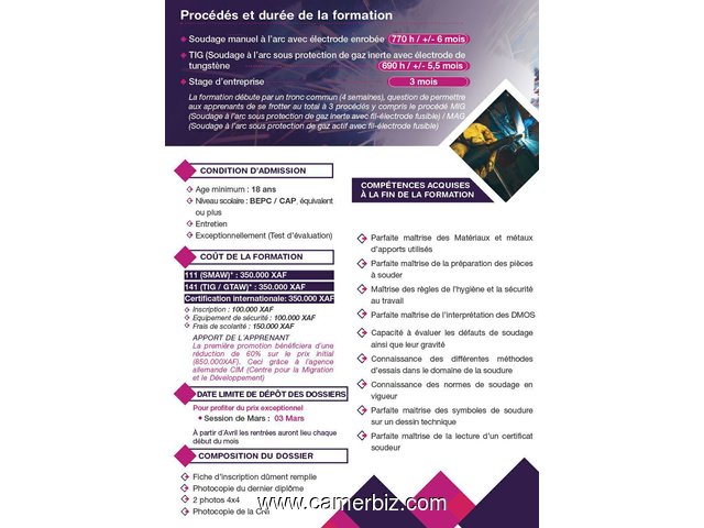 Formation Des Soudeurs 6G Certifiés - 2538