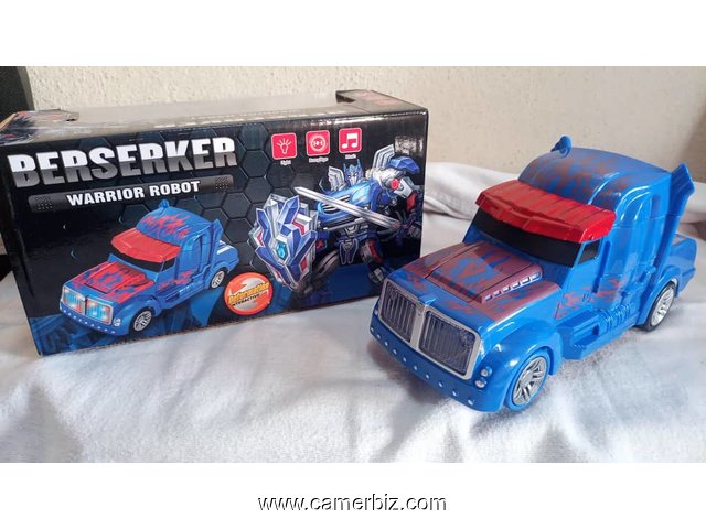 Robot guerrier et Camion -- transformer 2 en 1 - 25524