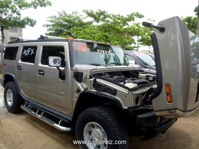 Hummer modèl H2 vient d'arriver visible de Yaoundé - 2553