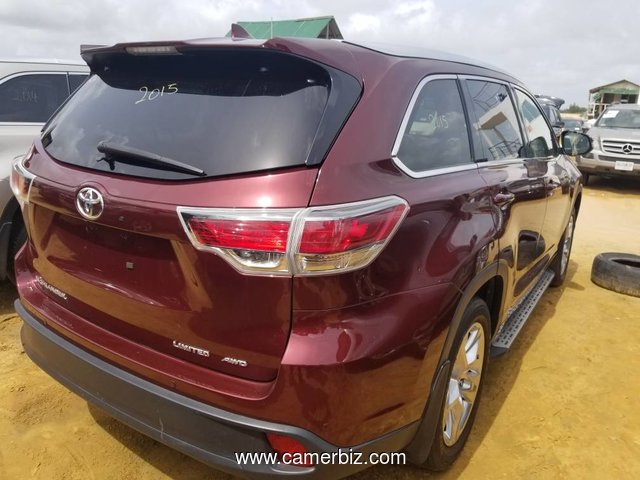 Toyota highlander 2016 arrivée il y a 24h très très propre - 2554