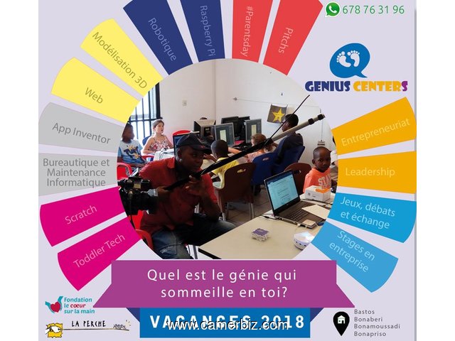 #VACANCES2018 à GENIUS CENTERS - 2571