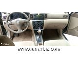 2,800,000FCFA-TOYOTA COROLLA VERSION 2004-OCCASION DU CAMEROUN EN BOITE AUTOMATIQUE. - 26423