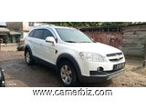 5,700,000FCFA-ARRIVAGE DU 4X4WD CHEVROLET CAPTIVA WINSTORM LT VERSION 2009-OCCASION EN OR-CADEAU! - 27075