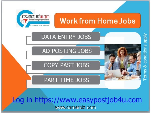 Online jobs vacancy in your city .   - 27618