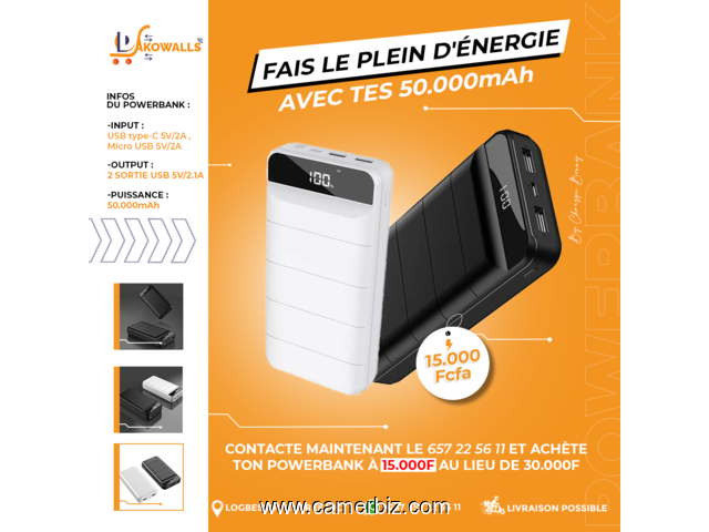 POWERBANK 50000 mAh - 28580