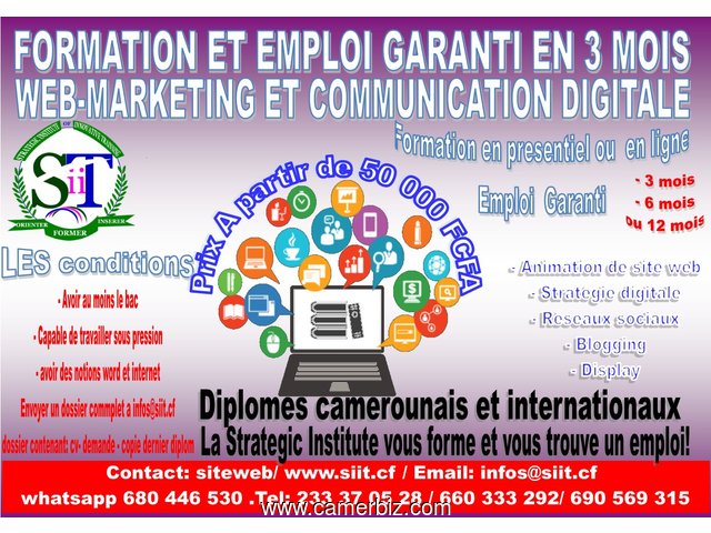 FORMATION ET EMPLOI GARANTI EN 3 MOIS - 2949