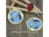 Sabegna School of Travel Tourism Custom medals