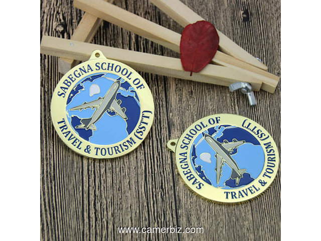 Sabegna School of Travel Tourism Custom medals - 2969