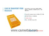 Caisse de transport pour volaille  Prix : 25 000 Francs CFA - 30190