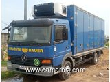 ARRIVAGE !! CAMION FRIGORIFIQUE MERCEDES 814-VERSION 2004 OCCASION BELGIQUE- 15,000,000FCFA!