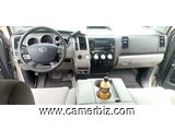 17,200,000FCFA- PICKUP-TOYOTA TUNDRA 4X4WD  VERSION 2009-DOUBLE CABINE-OCCASION DES ETATS UNIS - 30204