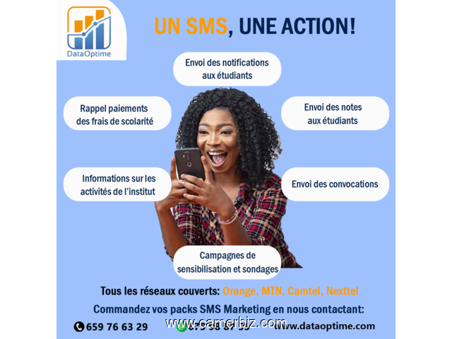 BULK SMS à prix exceptionnels - 30245