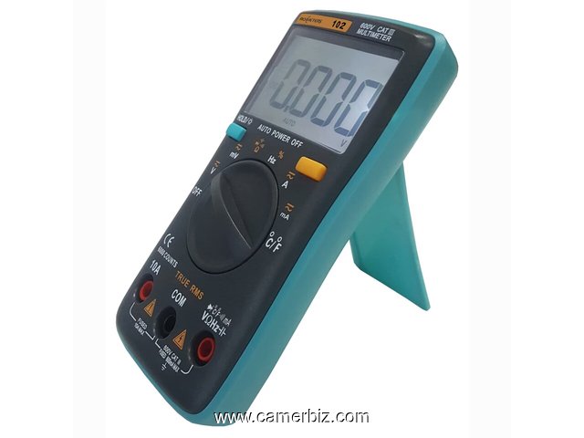 Multimètre numérique autorange (calibrage automatique), rétro-éclairage, auto off  - 3062