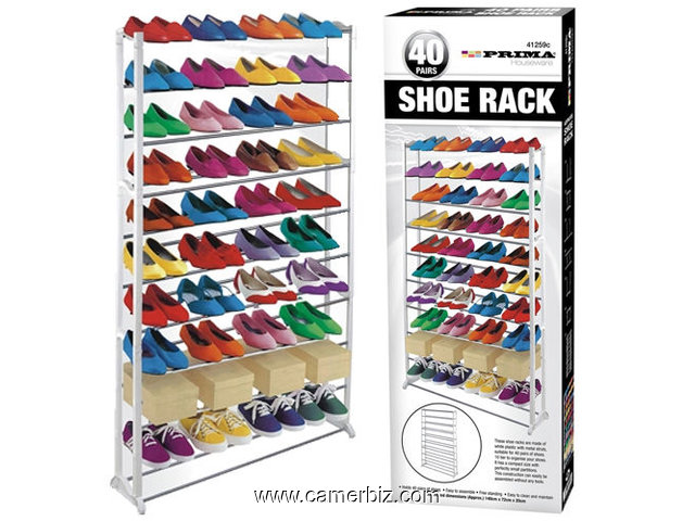  40 Pairs Shoe Rack - 3194