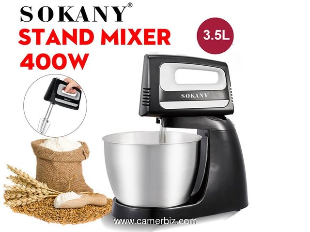 Mélangeur avec bol Sokany CX-6622 - Batteur sur socle - 3.5 L - 400 W - 31941