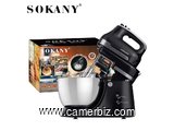 Mélangeur professionnel avec bol Sokany - Batteur sur socle - 4.2 L - 800 W