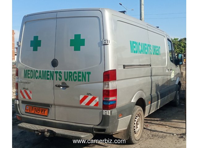 6,200,000FCFA-FOURGON MERCEDES SPRINTER BOX-213-VERSION 2009-OCCASION DU CAMEROUN-CLIMATISÉE - 31945