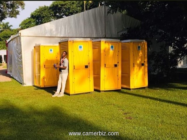 Location Toilettes Mobiles , chapiteaux, chaises et autres  - 32029