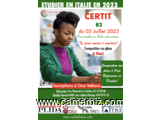 etudier en Italie en 2023 : CERTIT B2 du 05 juillet 2023 - 32323