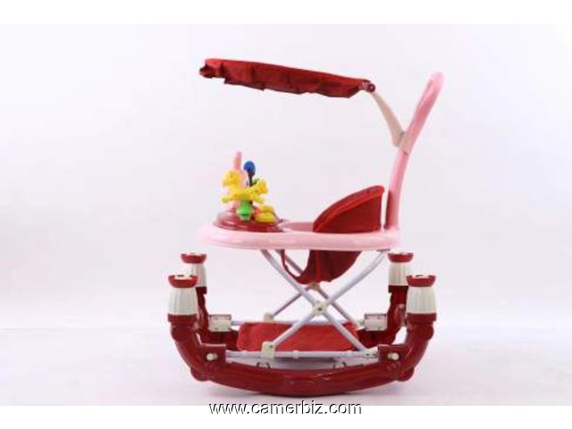 Trottinette bébé avec parasol - Marche bébé avec Tablette de Jeux - 32412