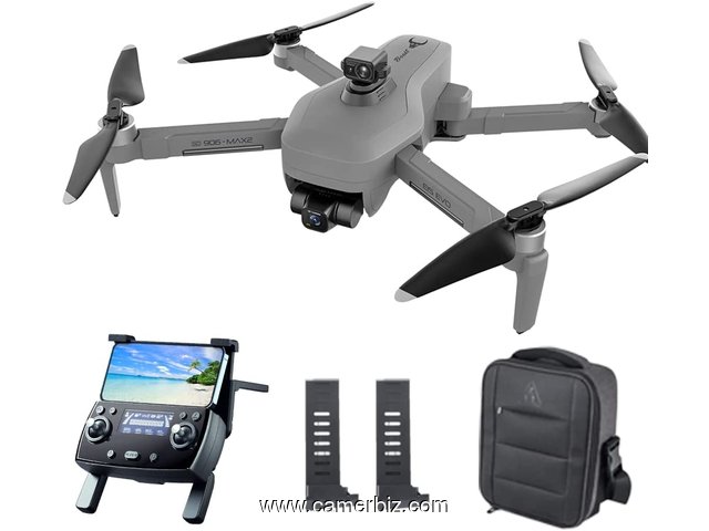 Drone professionnel ZLL SG906 MAX2 - caméra 4K HD - EIS - gimbal 3 axes - 2 batteries - 32444