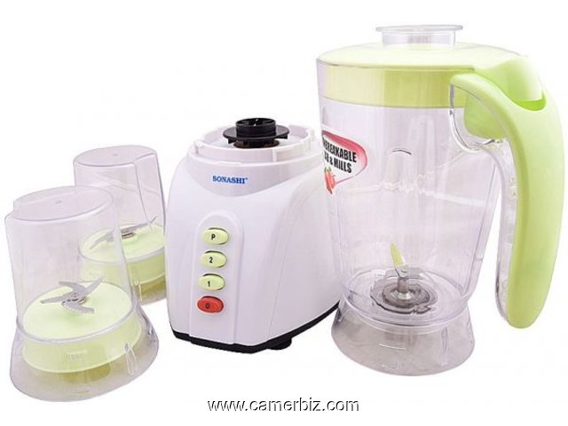 SONASHI BLENDER ENSEMBLE 3 EN 1 PUISSANCES 350W  SB-145 - 3251