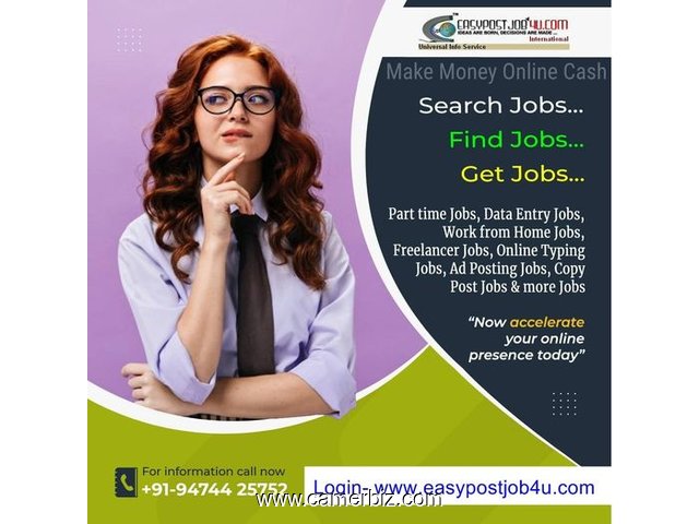Earn from your home by doing data entry Job.   - 32805
