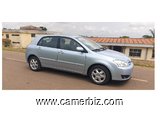 2007 Toyota Corolla 115 MANUELLE A VENDRE A YAOUNDE. - 32806